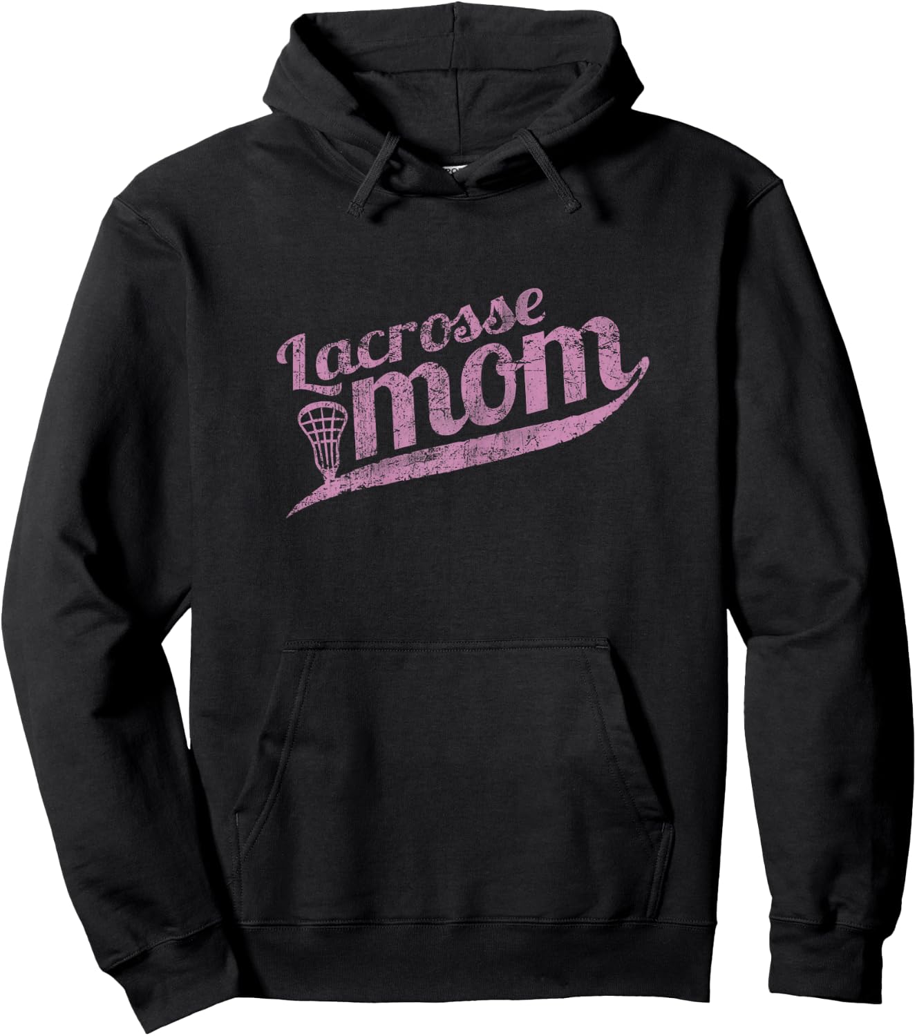 Lacrosse MOM - Proud Lax Mother Hoodie - Hoodie | Black