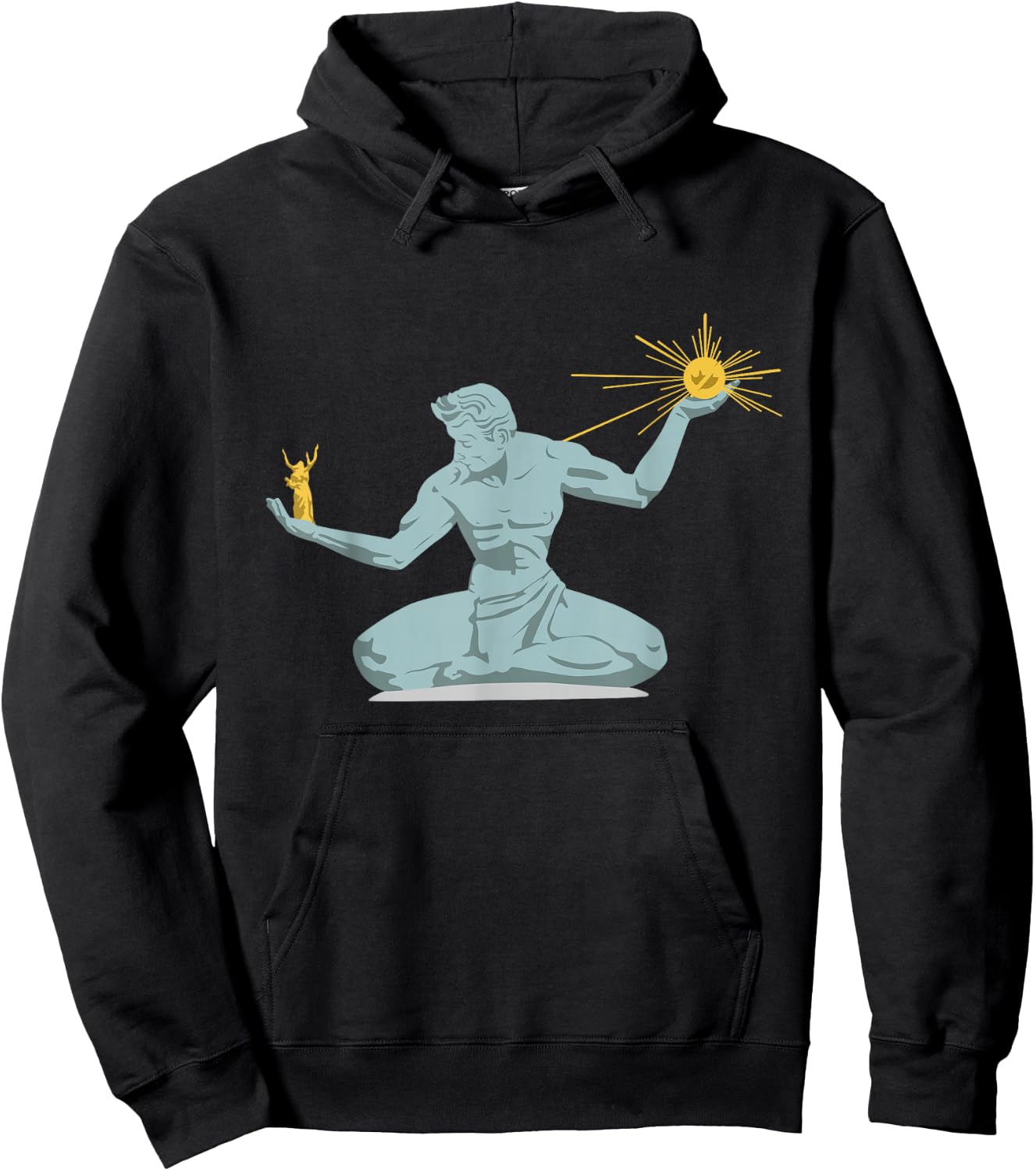 The Spirit of Detroit Hoodie - Hoodie | Black