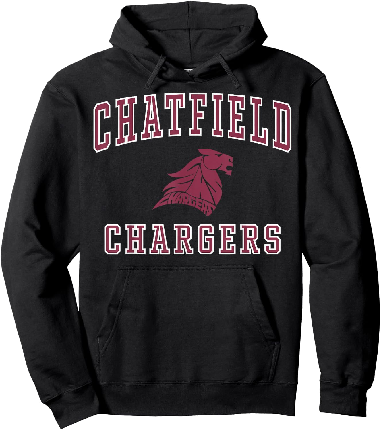 Chatfield Senior High School Chargers C1 Hoodie - Hoodie | Black