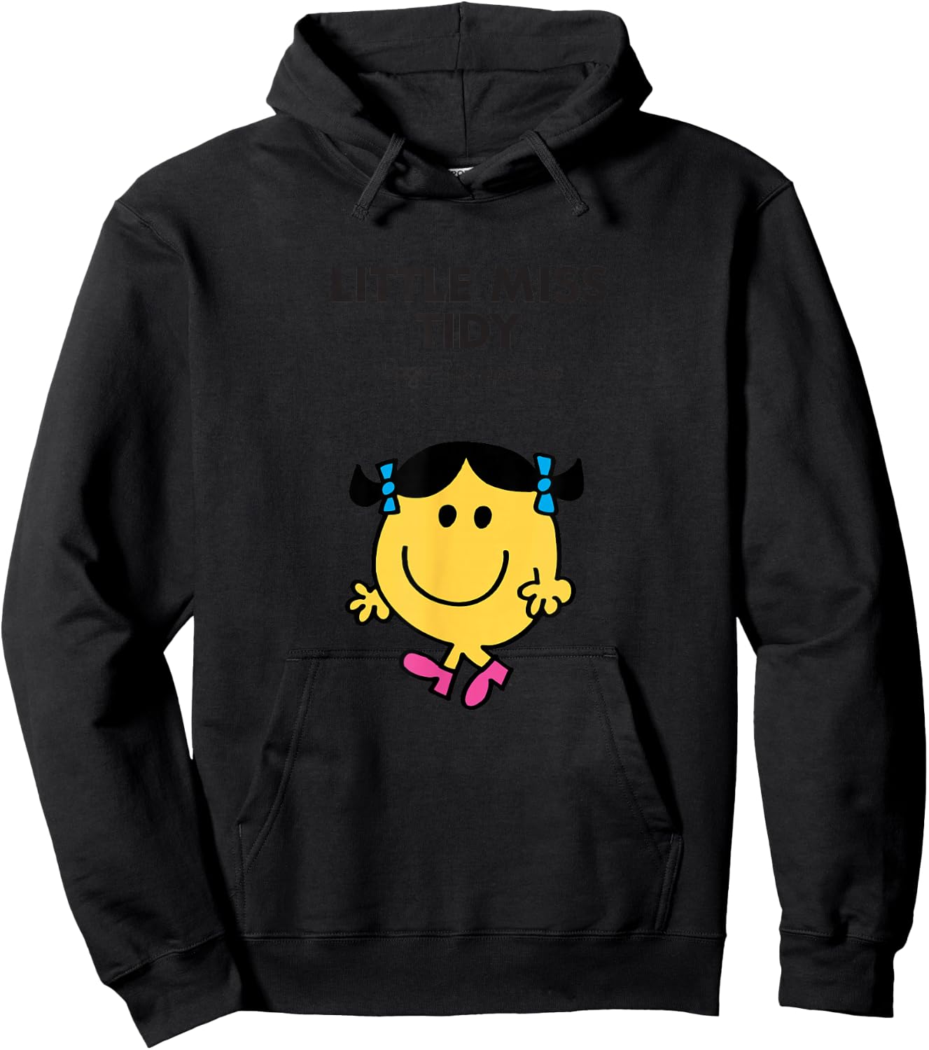 Mr. Men Little Miss Tidy Hoodie - Hoodie | Black