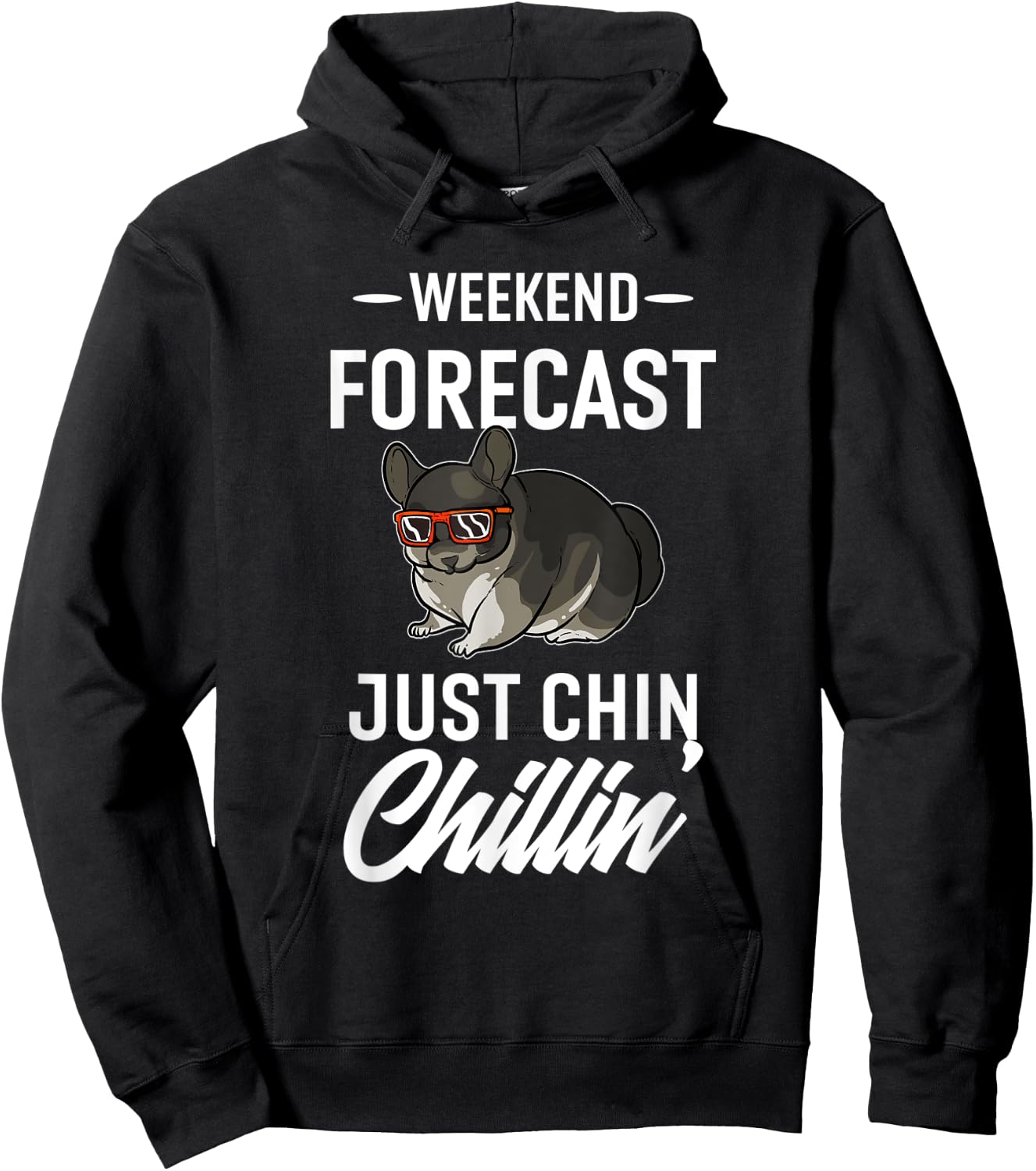 Chinchilla | Just Chinchillin Hoodie - Hoodie | Black