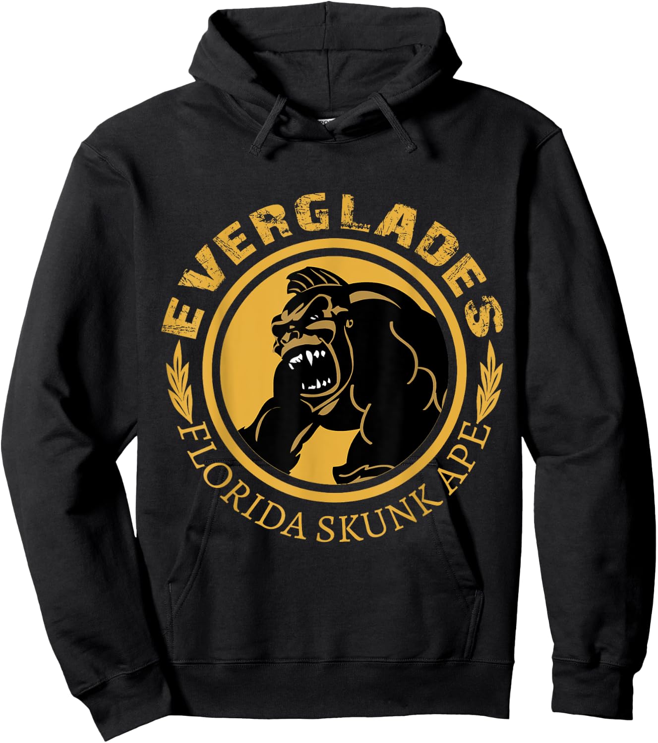 Everglades Florida Skunk Ape Hoodie - Hoodie | Black