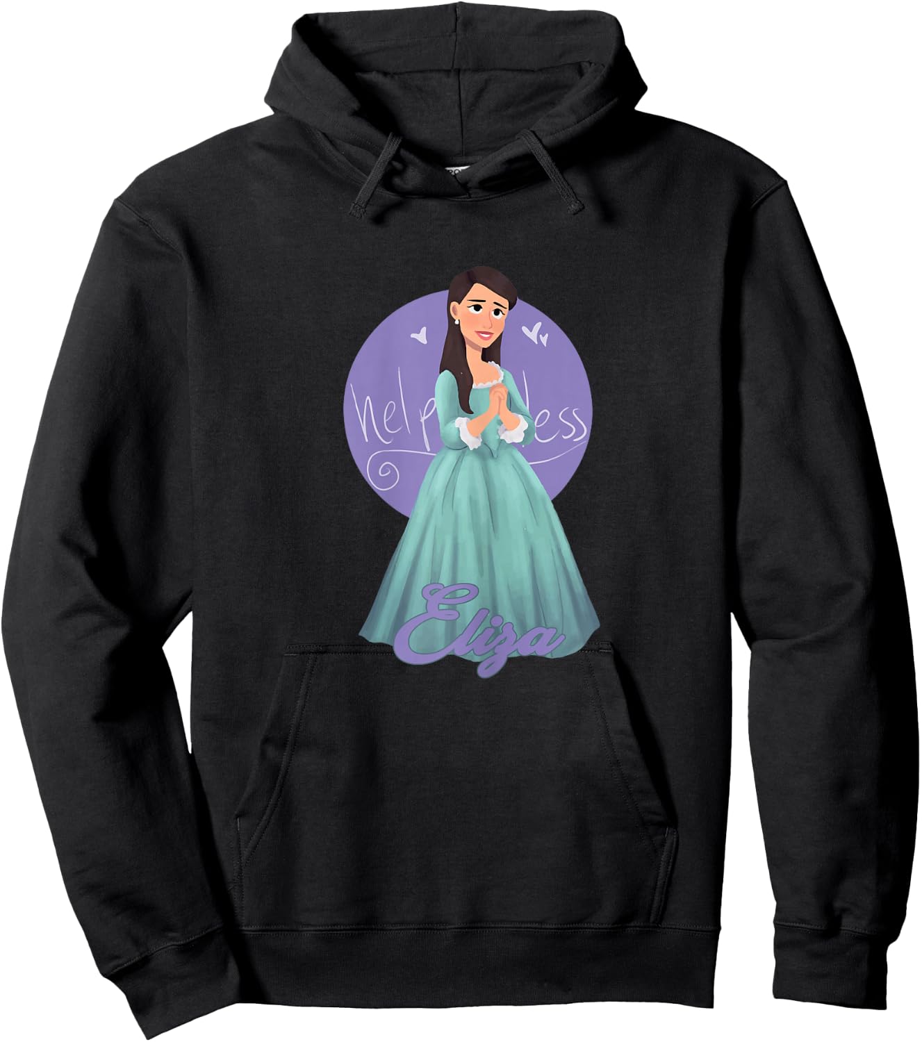 Eliza Schuyler Helpless Hoodie - Hoodie | Black