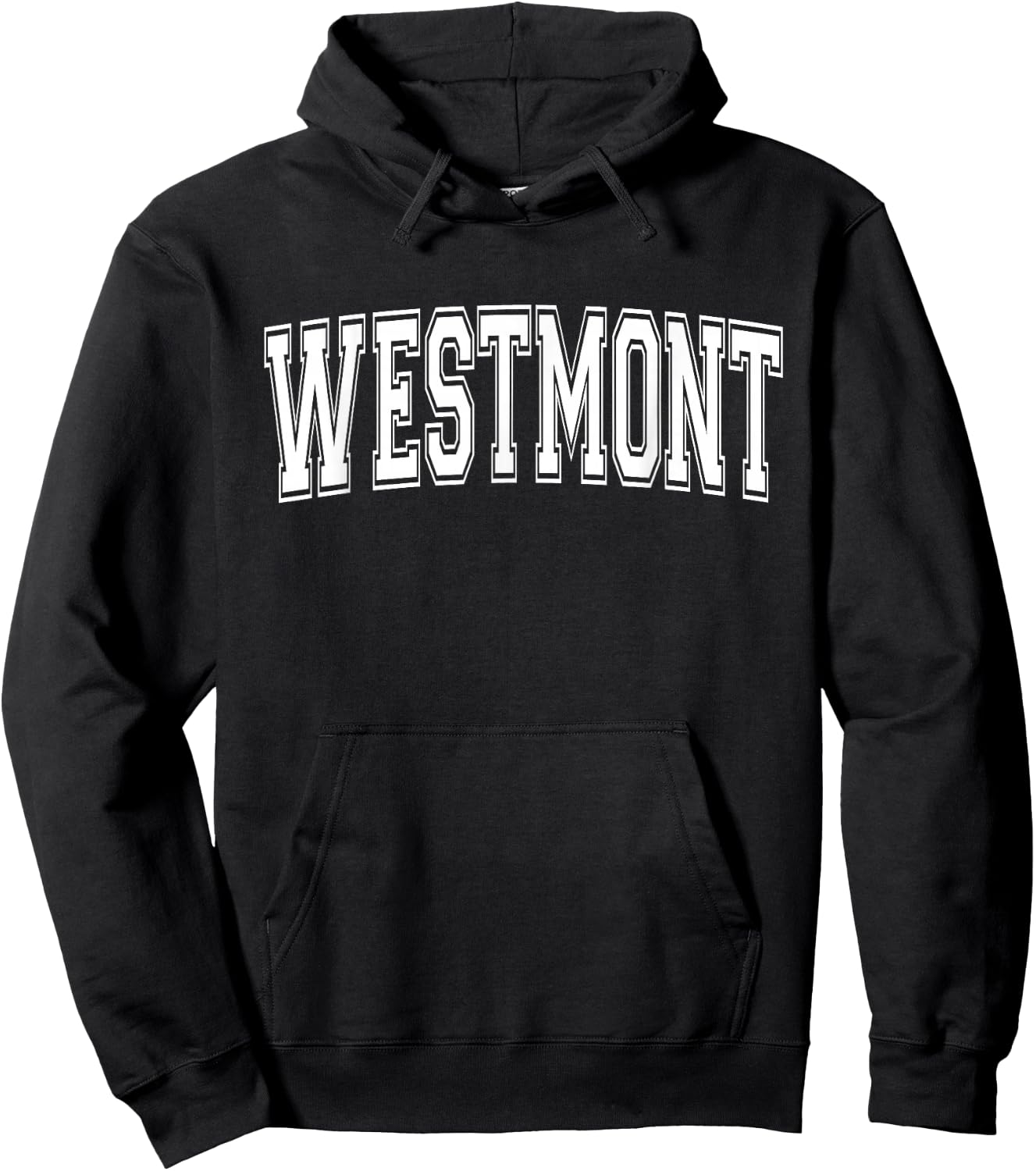 WESTMONT IL ILLINOIS USA Vintage Sports Varsity Style Hoodie - Hoodie | Black