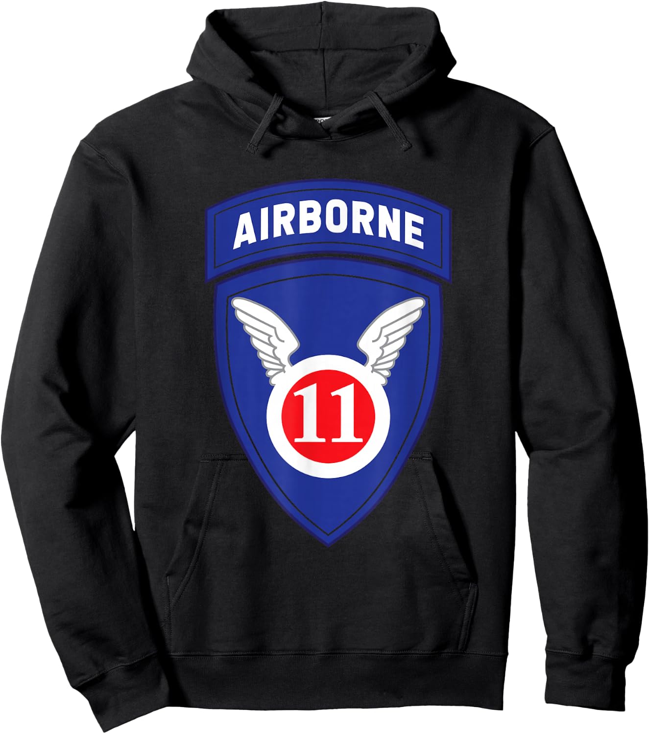 11th Airborne Division Patch Hoodie - Hoodie | Black