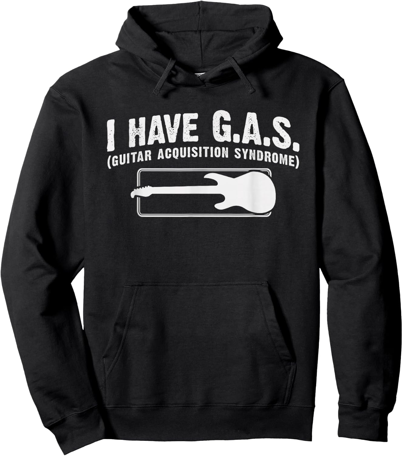 I Have Gas Funny Guitar Player Collector Music Musician Gift Hoodie - Hoodie | Black