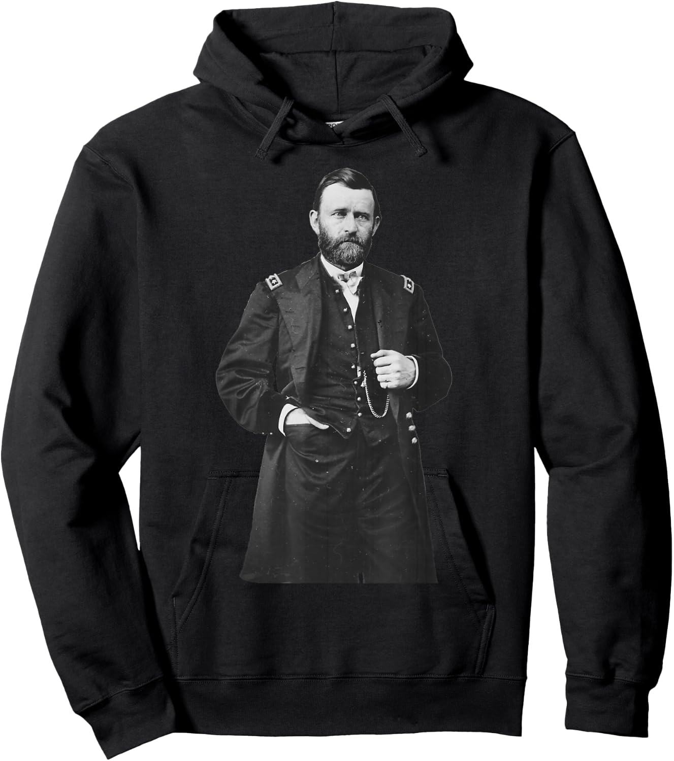 General Ulysses S Grant Union Commander American Civil War Hoodie - Hoodie | Black
