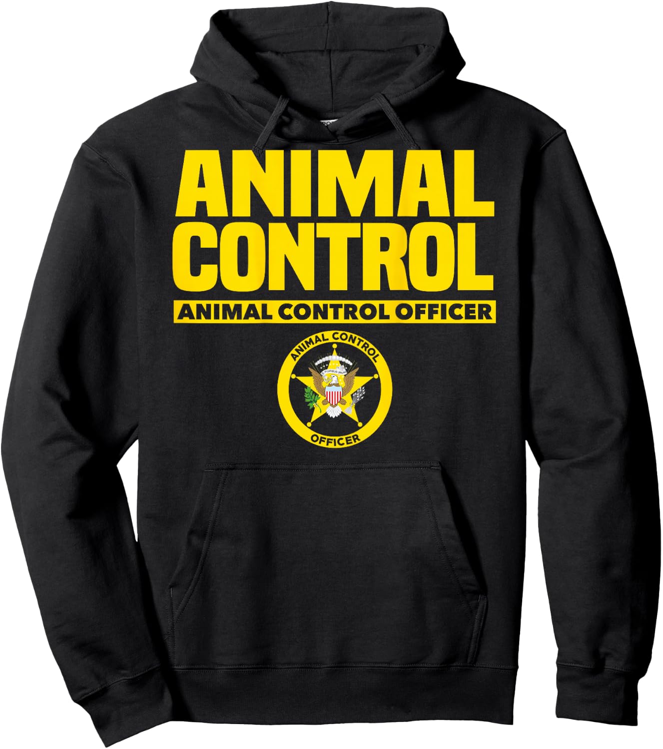 Animal Control Officer Public Safety Uniform Patrol Hoodie - Hoodie | Black
