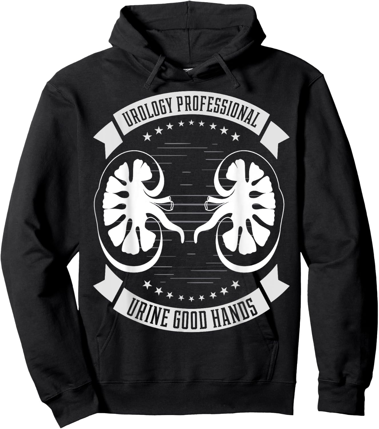 Urology Gift Kidney Dr Fan Urine Good Hands Hoodie - Hoodie | Black