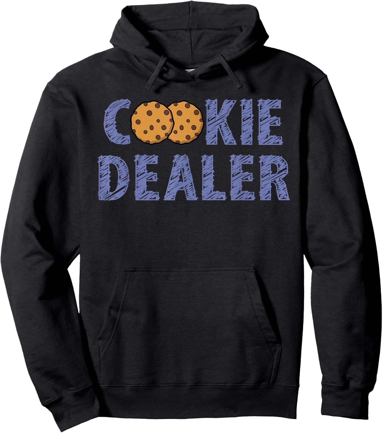 Scout Shirt Girl Funny Cookie Dealer Troop Leader Gift Shirt Hoodie - Hoodie | Black