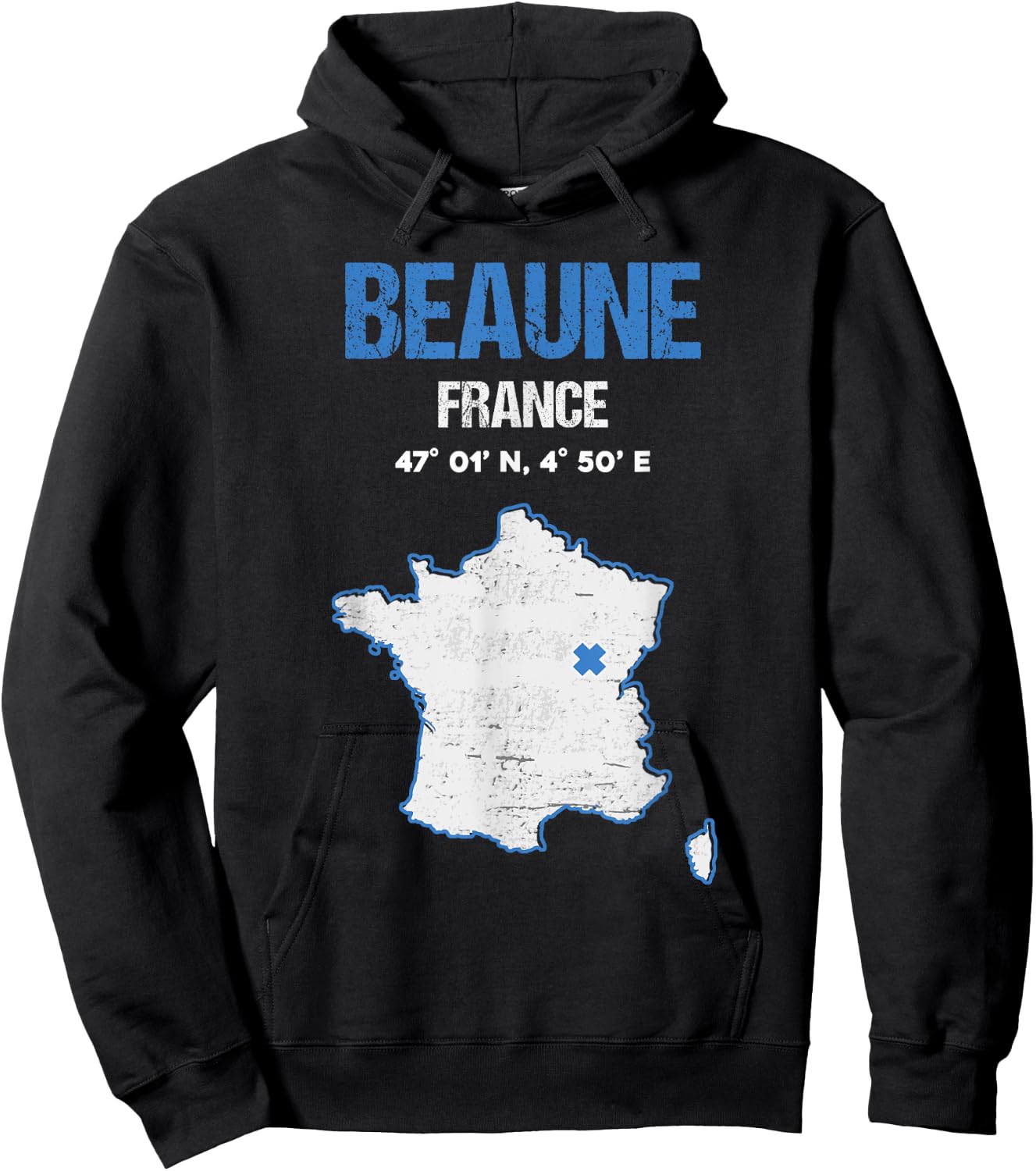 Beaune France City Hoodie - Hoodie | Black
