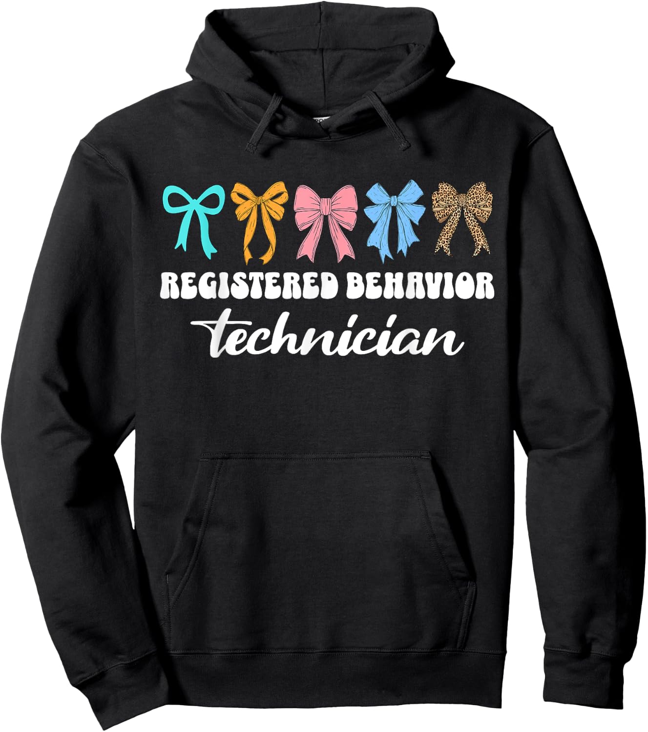Registered Behavior Technician RBT Behavioral ABA Therapist Hoodie - Hoodie | Black