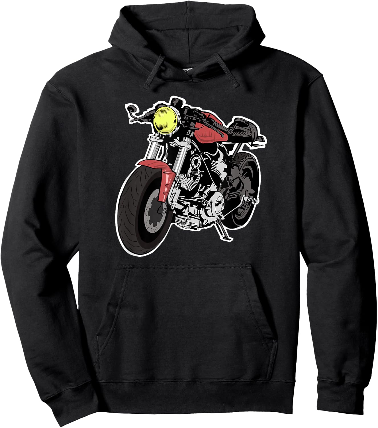 Cafe Racer Hoodie - Hoodie | Black