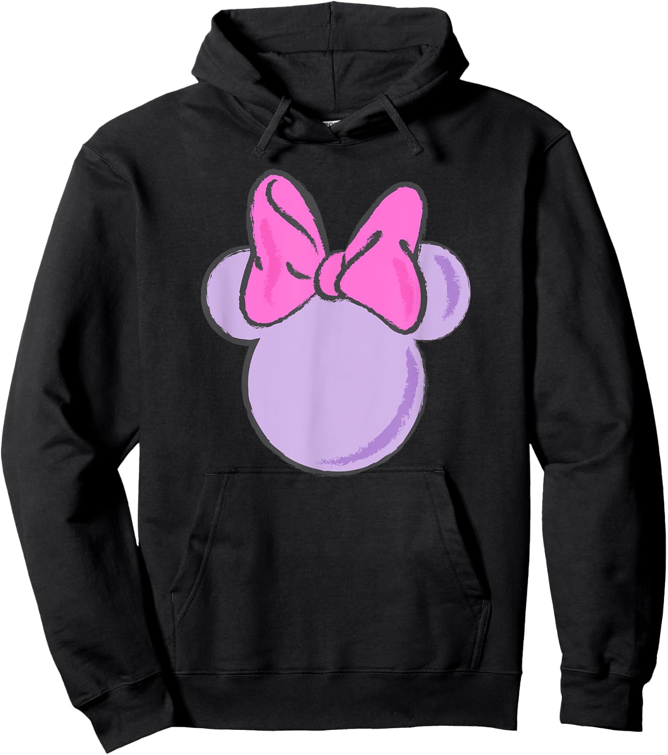 Disney - Minnie Mouse Unicorn Silhouette Hoodie - Hoodie | Black