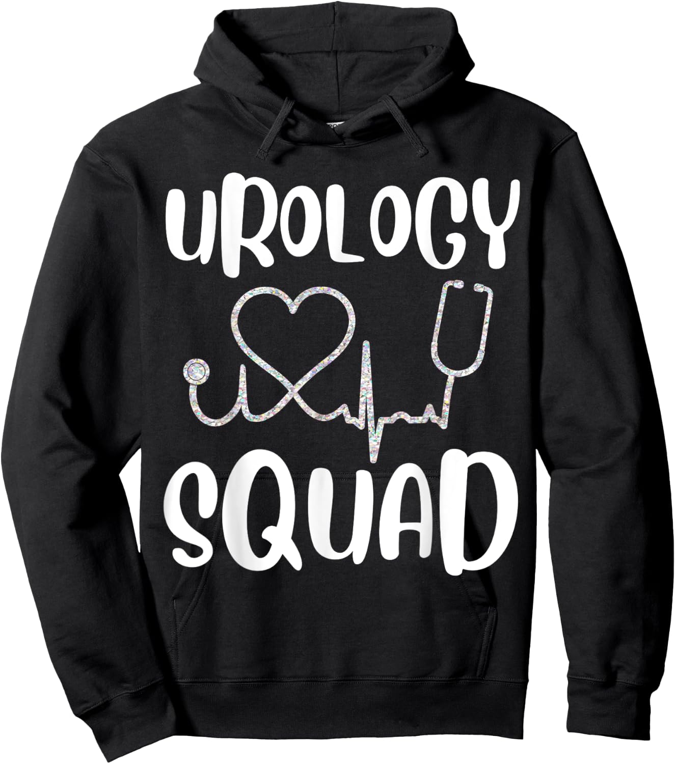 Urology Squad Funny Cute Urologist Nurse Doctor Gift Hoodie - Hoodie | Black