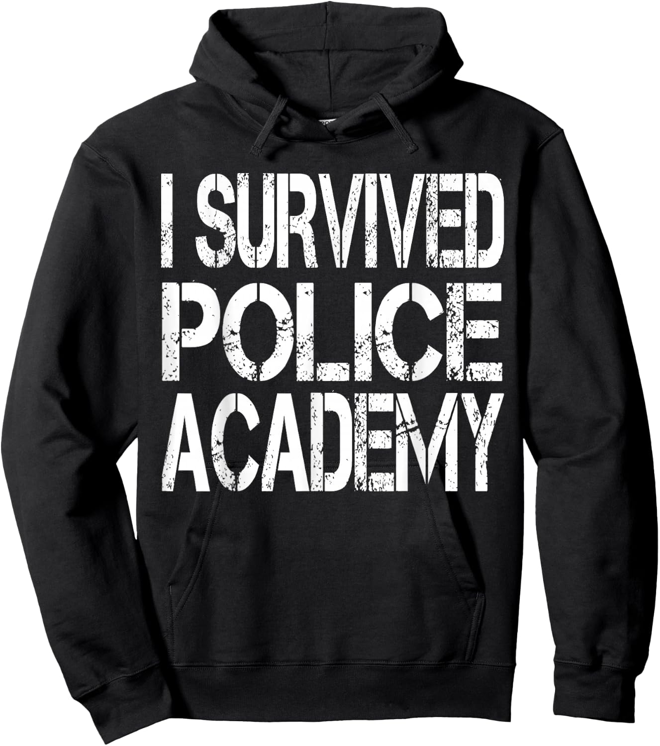 I Survived Police Academy Hoodie - Hoodie | Black