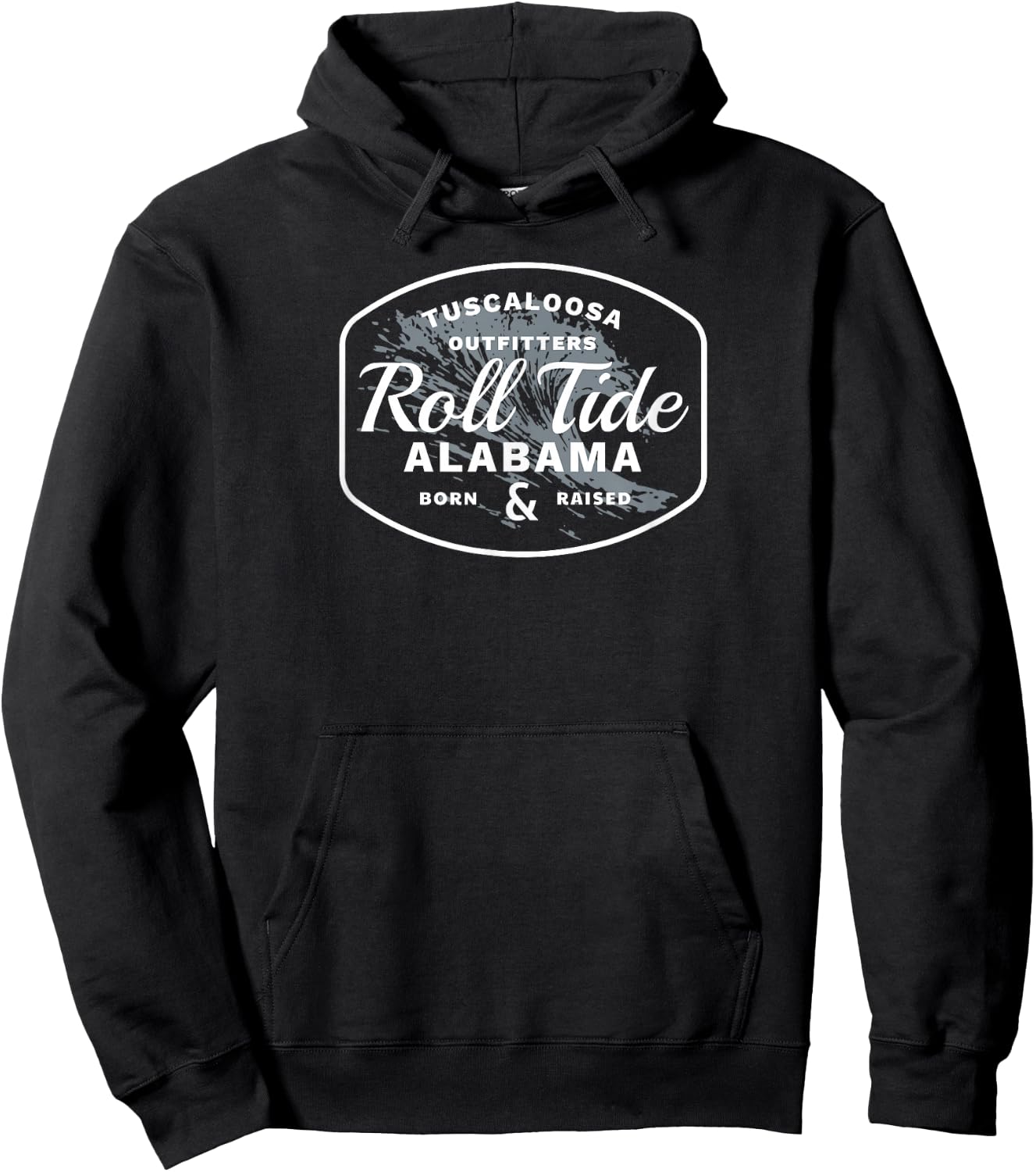 Tuscaloosa Outfitters Big Wave Shirt Hoodie - Hoodie | Black