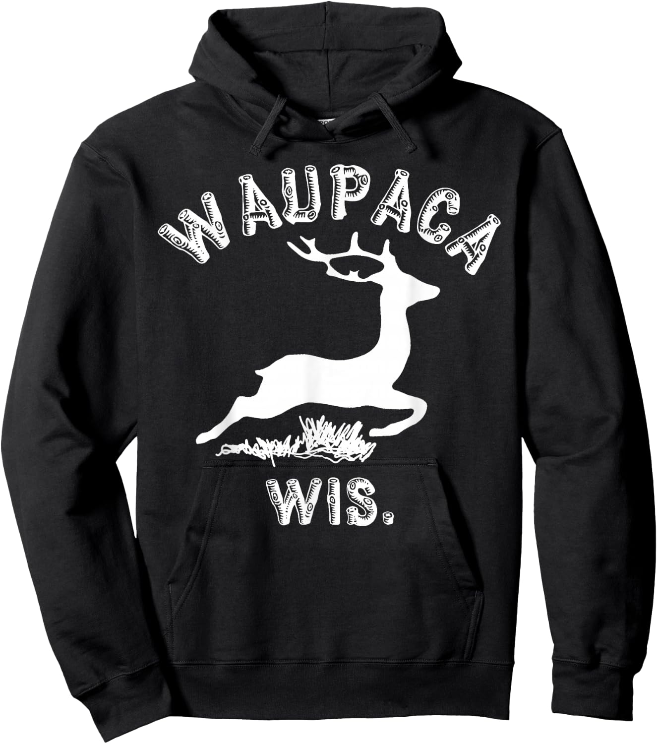 Dustin Nerdy Vintage Waupaca Stranger Fan Gift Hoodie - Hoodie | Black