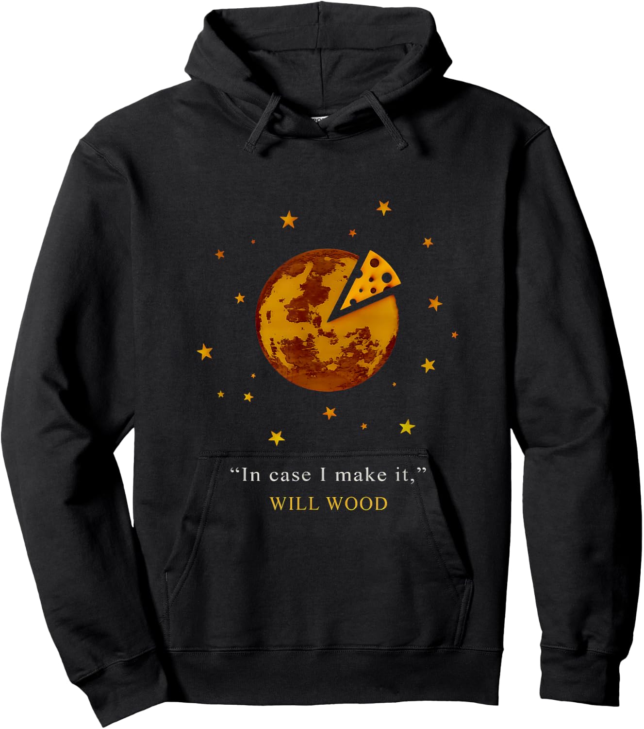 Meditation In Case I Make It Will Basic Wood Funny Hoodie - Hoodie | Black