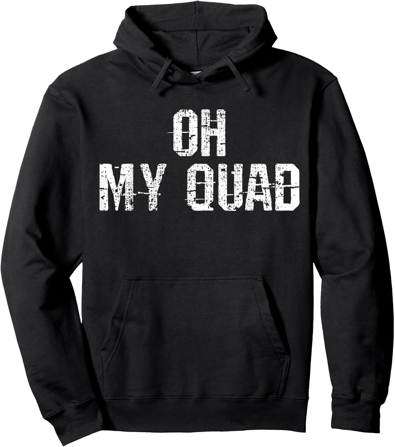Quad Saying Gift Hoodie - Hoodie | Black