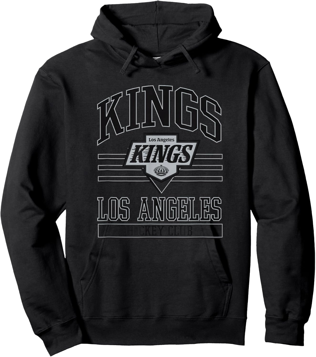 Los Angeles Kings Hockey Club White Officially Licensed Hoodie - Hoodie | Black