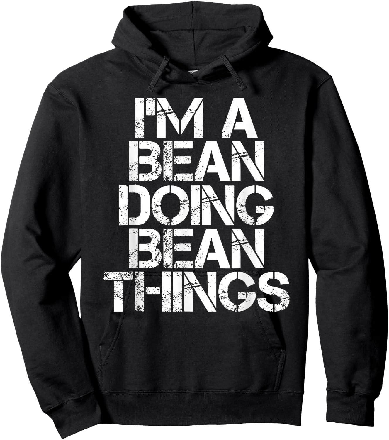 Bean Funny Surname Family Tree Birthday Reunion Gift Hoodie - Hoodie | Black