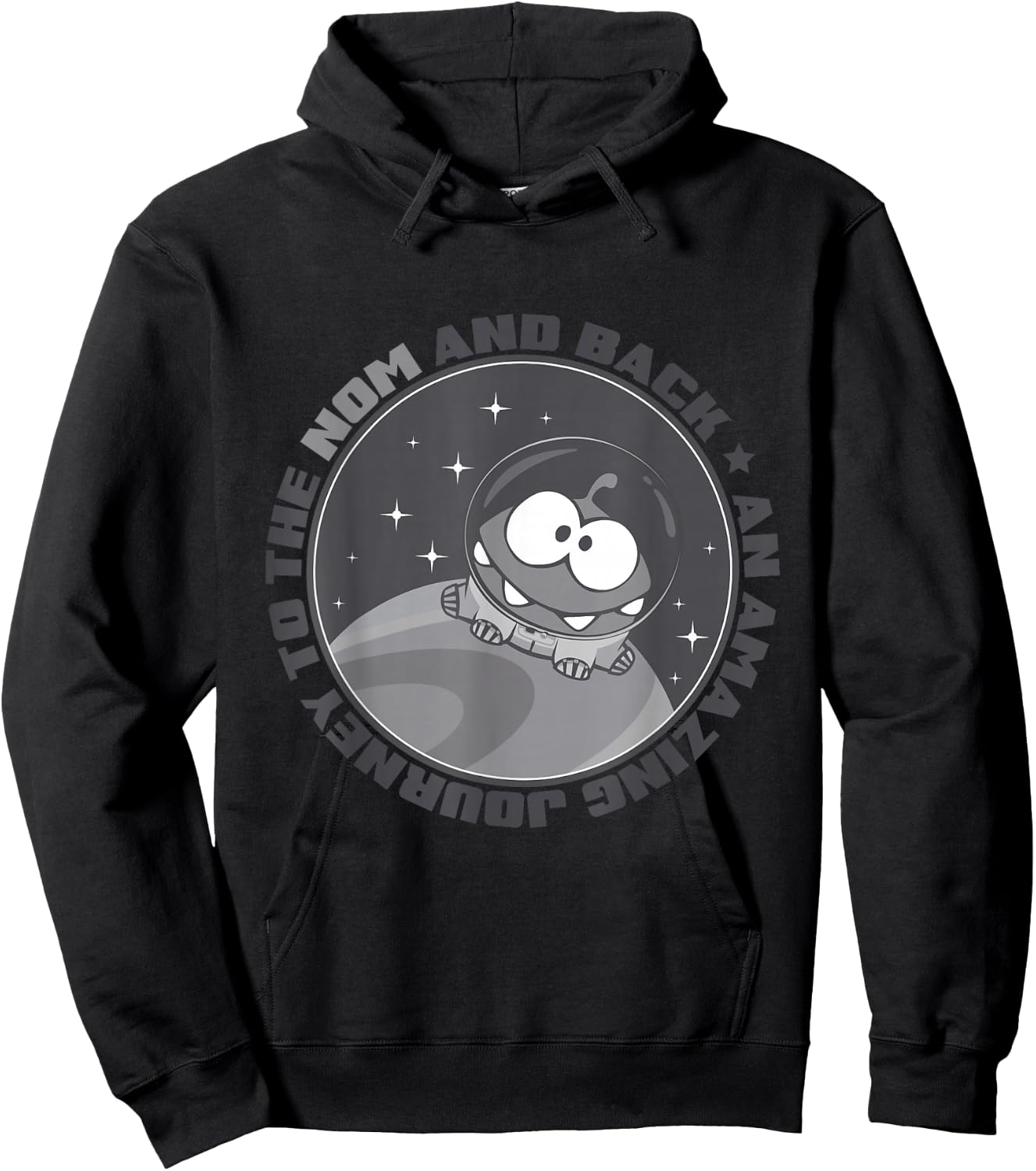 Cut the Rope: Space Om Nom Hoodie - Hoodie | Black