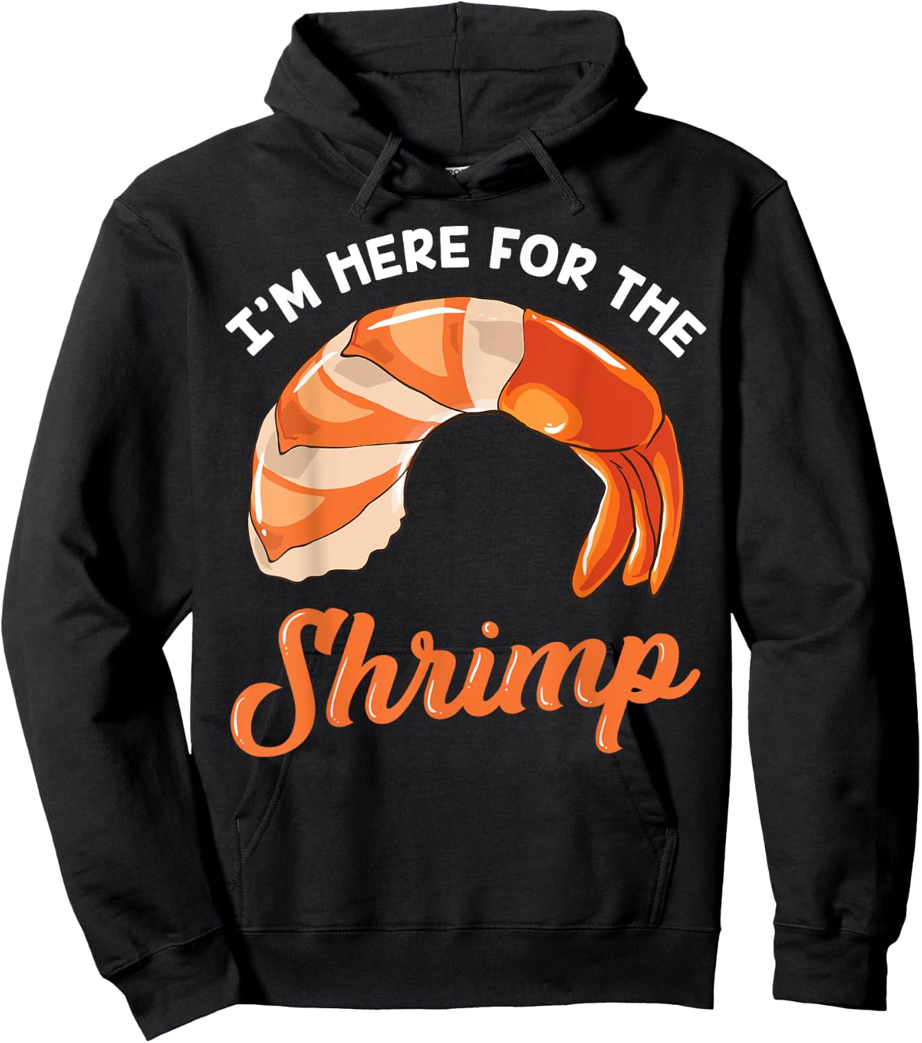 Shrimp Seafood Shellfish Gift Hoodie - Hoodie | Black