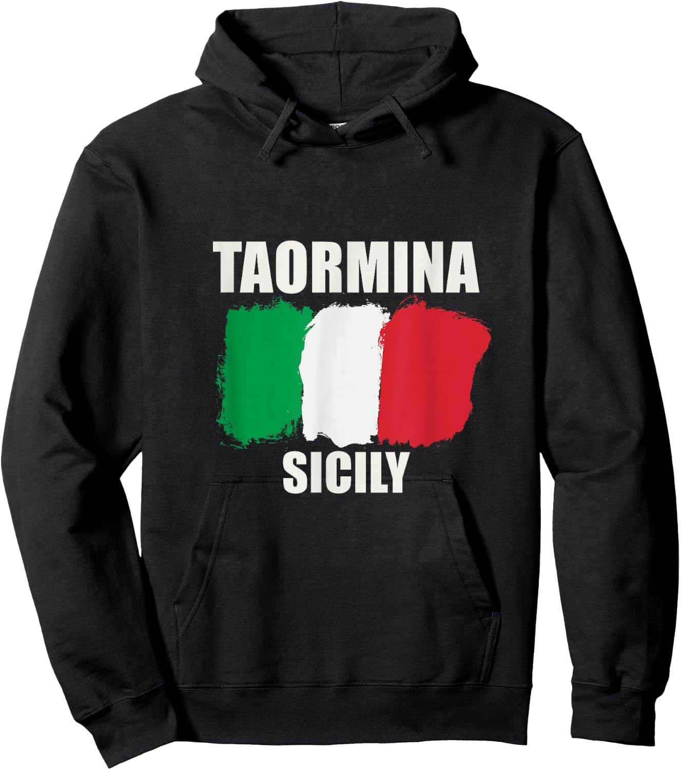 Taormina Sicily Hoodie - Hoodie | Black