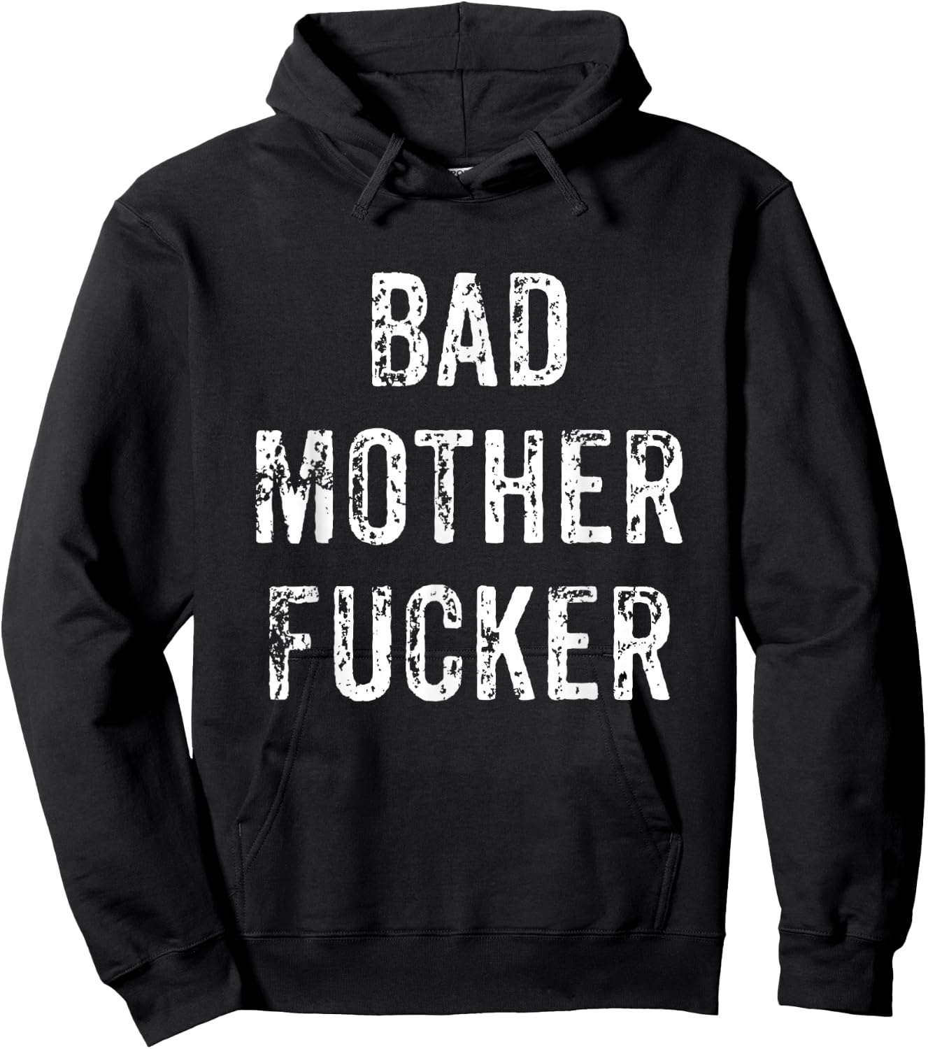 Bad Mother Fucker Shirt | Bad Motherfucker Workout Gym Hoodie - Hoodie | Black