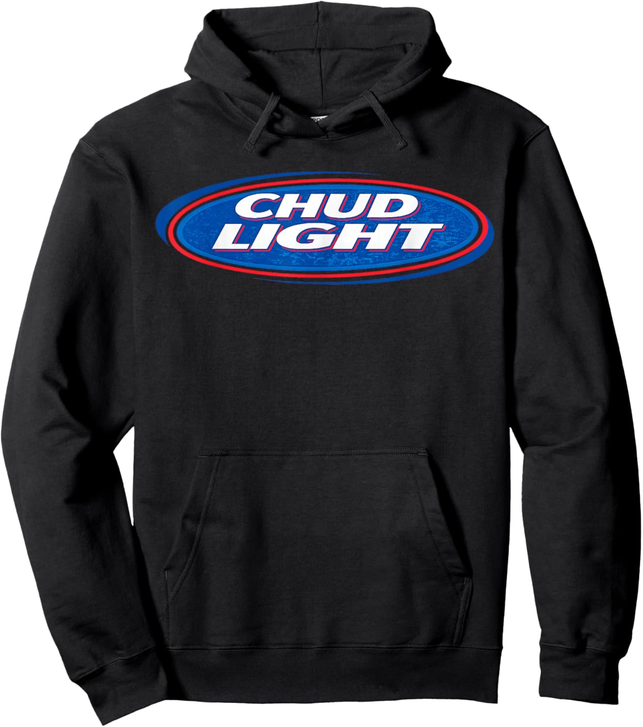 Funny Parody Beer Style Humor Chud Light Beer Brainrot Meme Hoodie - Hoodie | Black