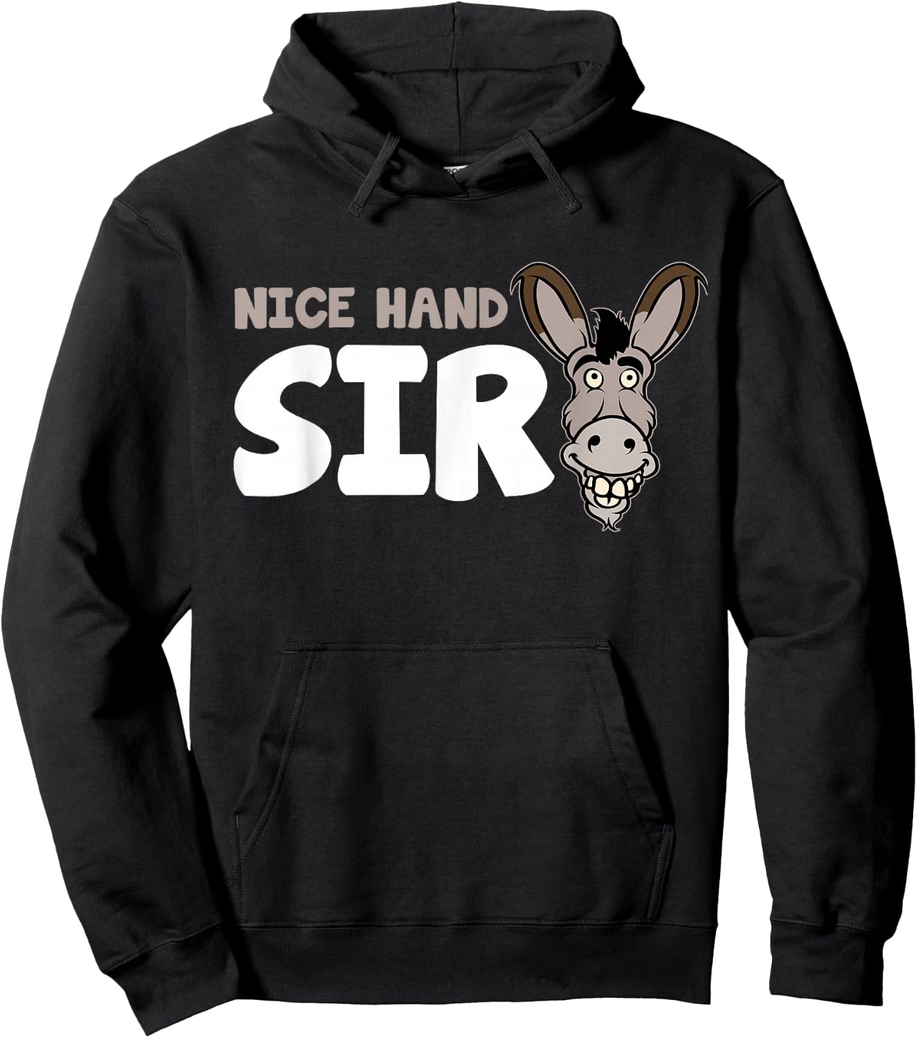 Funny Poker Donkey Gift I Poker Player Hoodie - Hoodie | Black