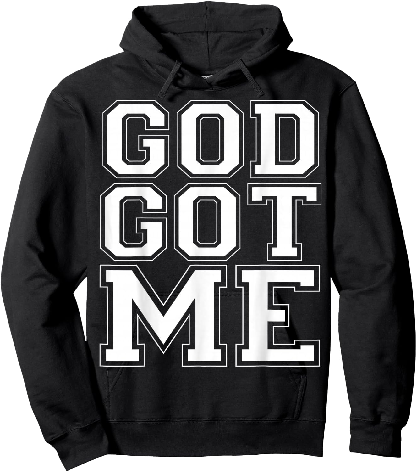 Christian T Shirts God Got Me Hoodie - Hoodie | Black
