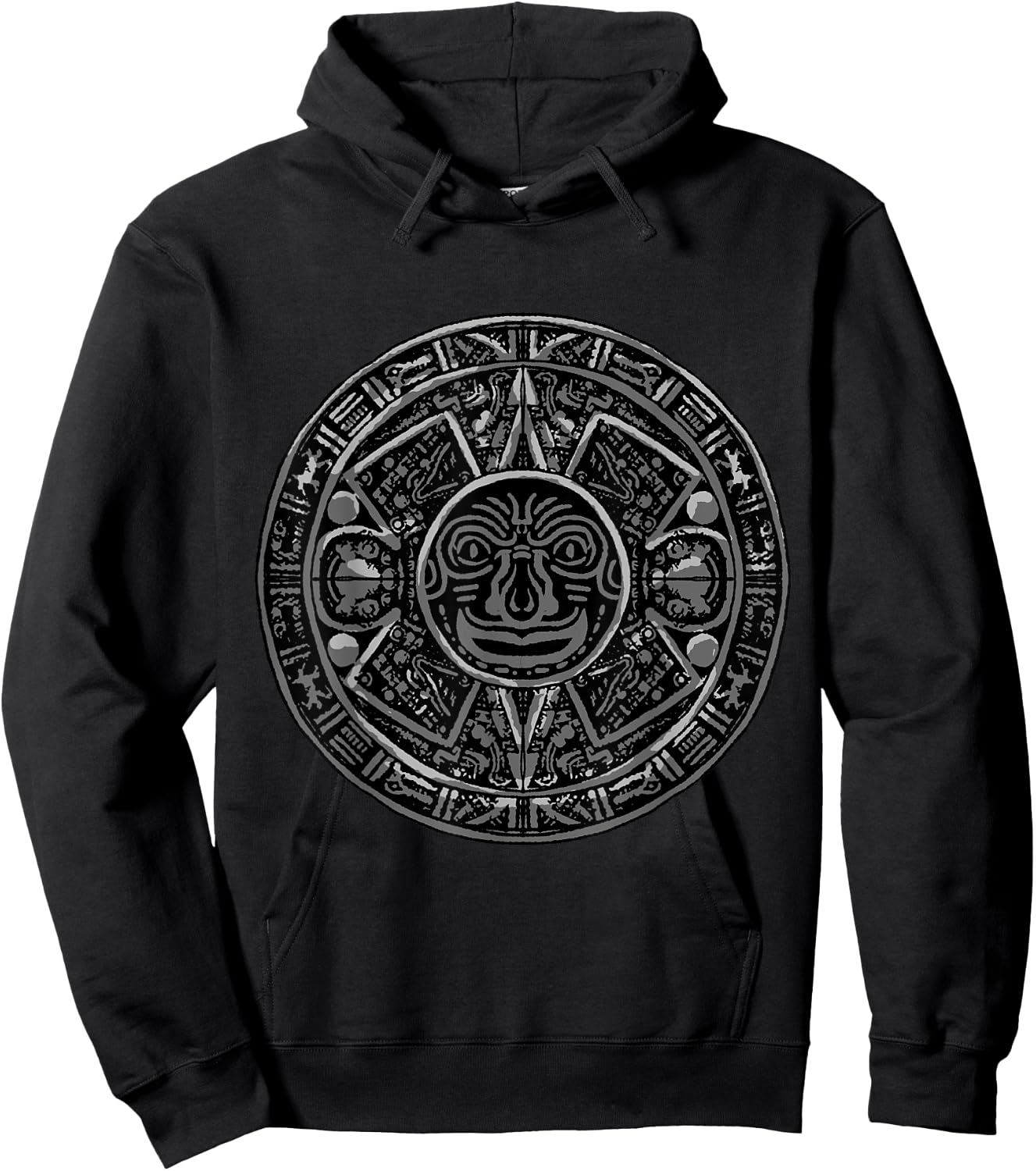 Aztec Cool Mandala Hieroglyph Inca Maya Gift Hoodie - Hoodie | Black