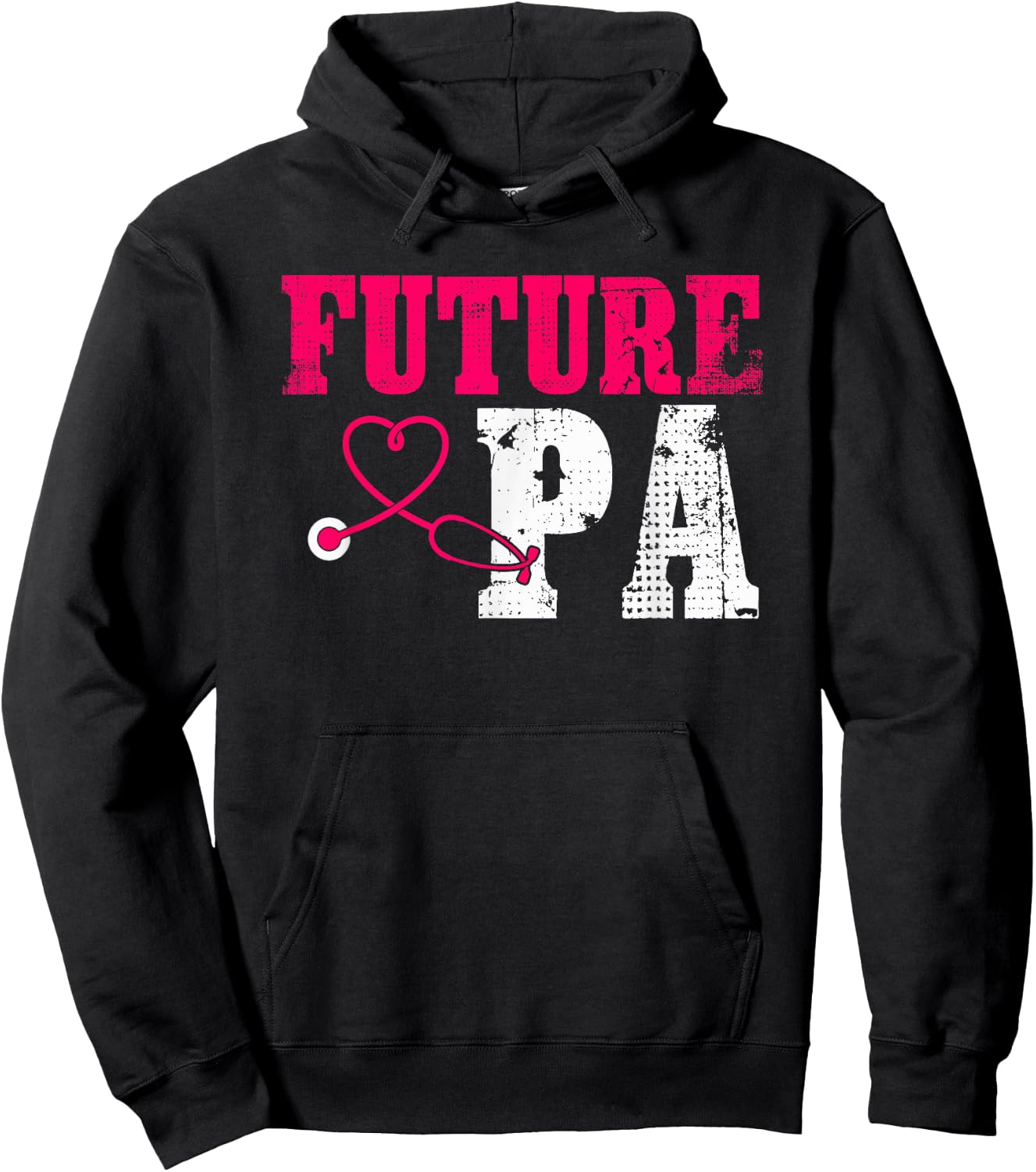 Future PA Appreciation Cute Physician Assistant Student Hoodie - Hoodie | Black