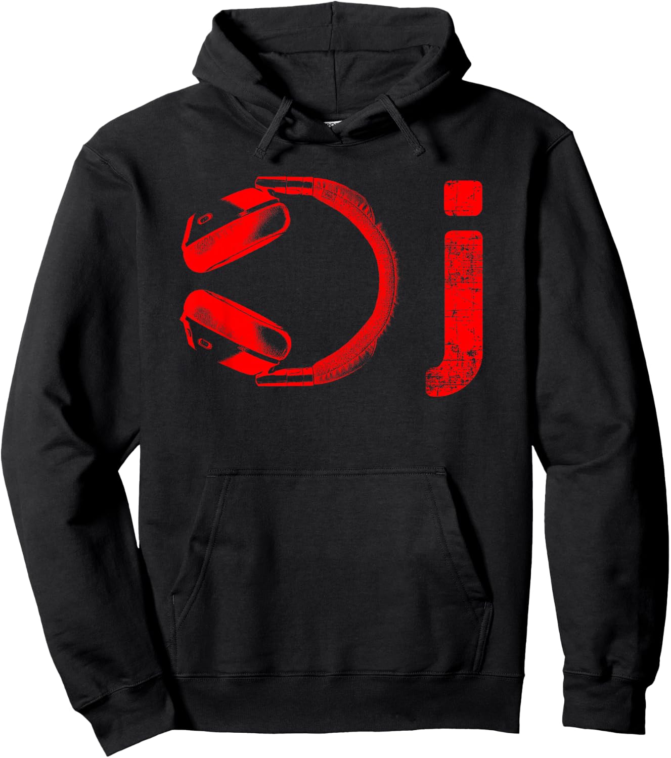 DJ Headphone Shirt | I Heart Being A DJs Party Gift Hoodie - Hoodie | Black