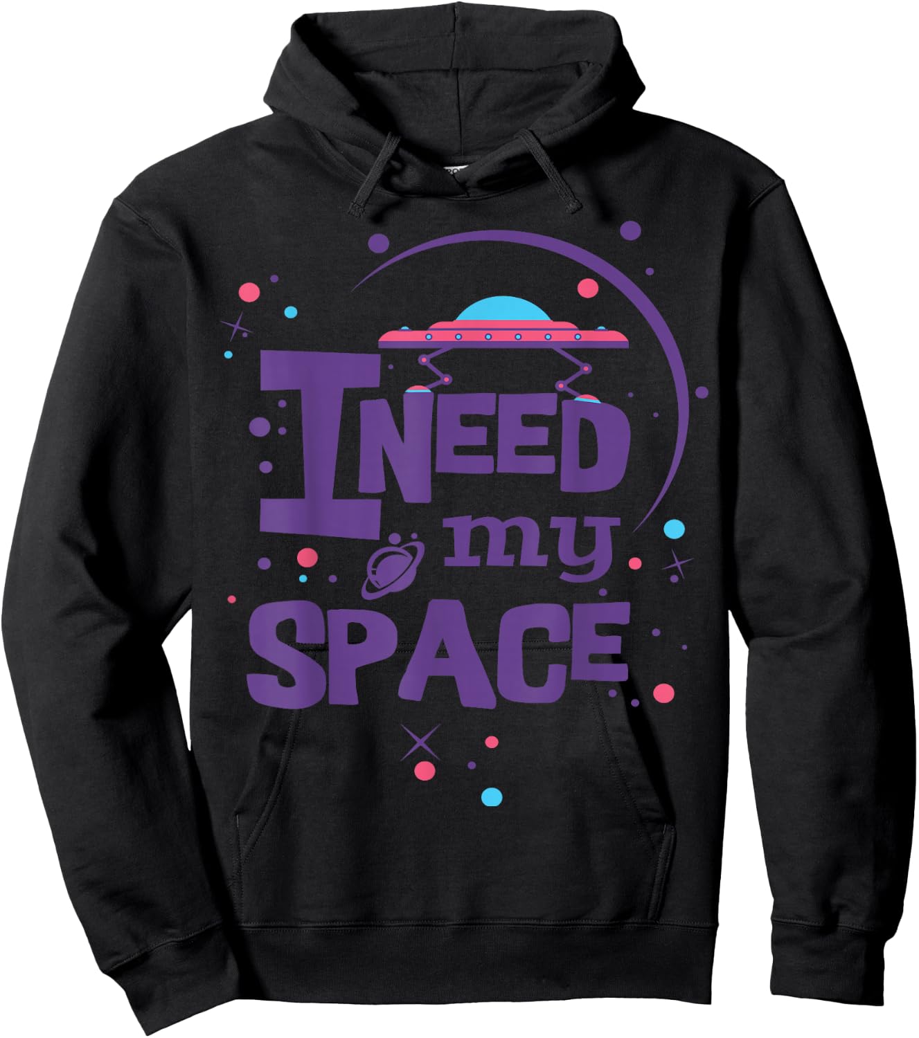 I Need My Space Hoodie - Hoodie | Black
