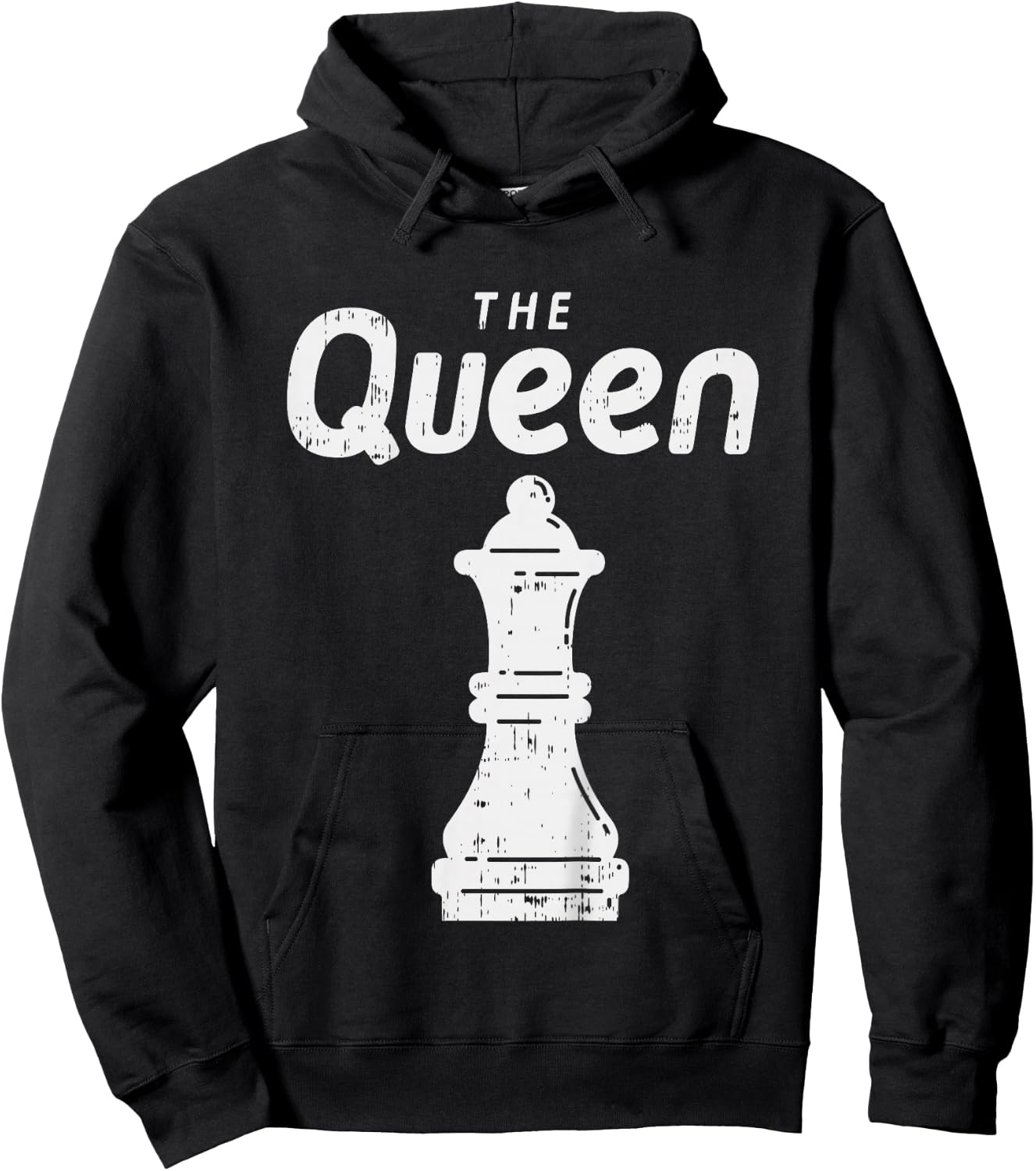 Kids Chess Piece The Queen Shirt Halloween Group Matching Costume Hoodie - Hoodie | Black