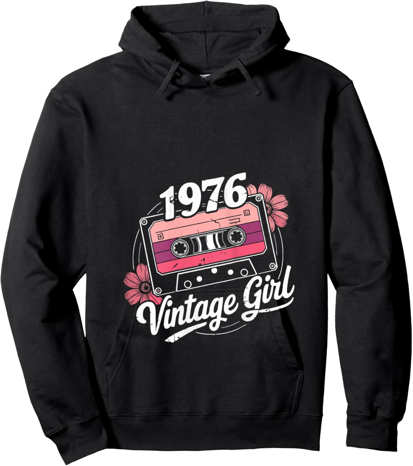 50 years Limited Edition 50 birthday women vintage 1976 Hoodie - Hoodie | Black
