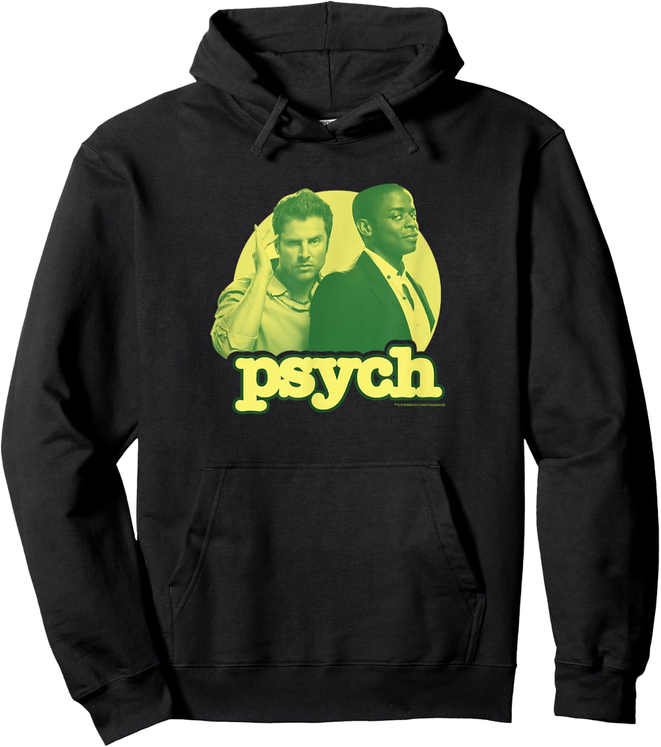 Psych Shawn Spencer and Gus Standard Hoodie - Hoodie | Black