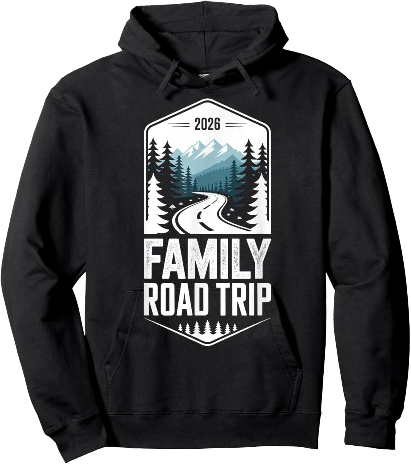 Family Road Trip 2026 Hoodie - Hoodie | Black