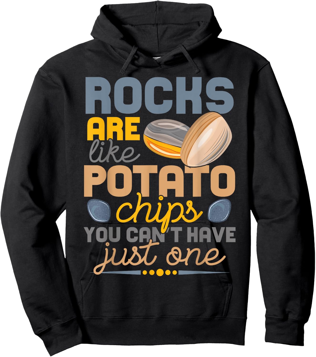 Lapidary Humor Geology Rock Collecting, Geologist Geographer Hoodie - Hoodie | Black