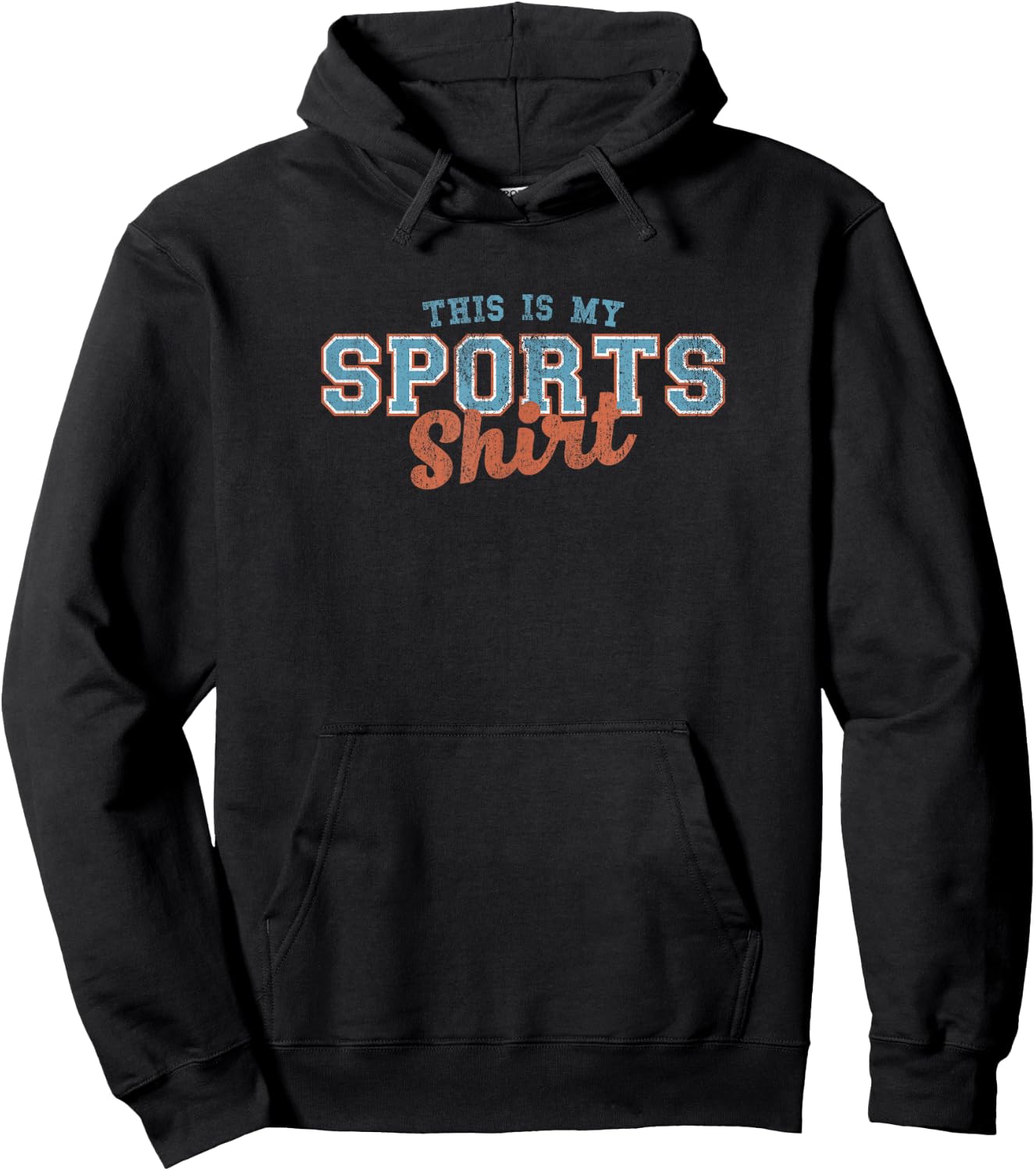 This Is My Sports Shirt Hoodie - Hoodie | Black