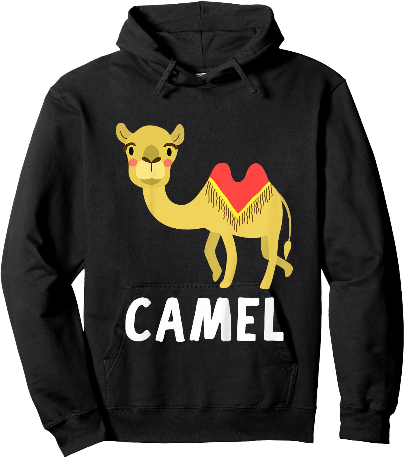 Camel Shirt For Boys Or Girls | Cute Camel Gift Hoodie - Hoodie | Black