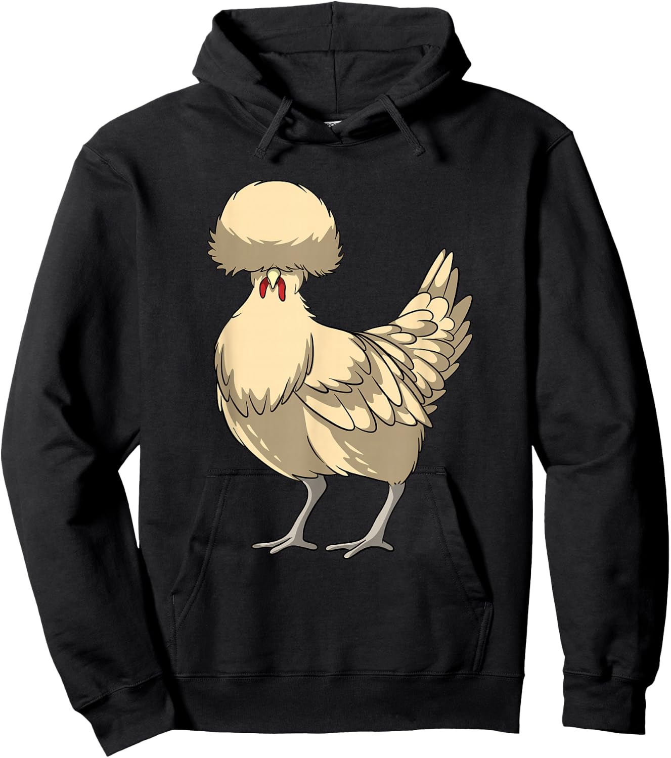 Funny Chicken Hoodie - Hoodie | Black