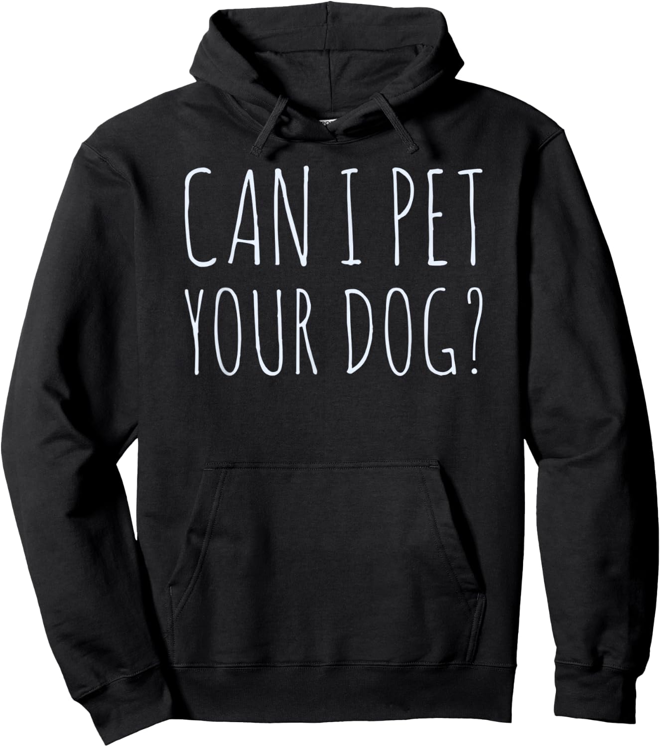 Can I Pet Your Dog gift Women Kids Hoodie - Hoodie | Black