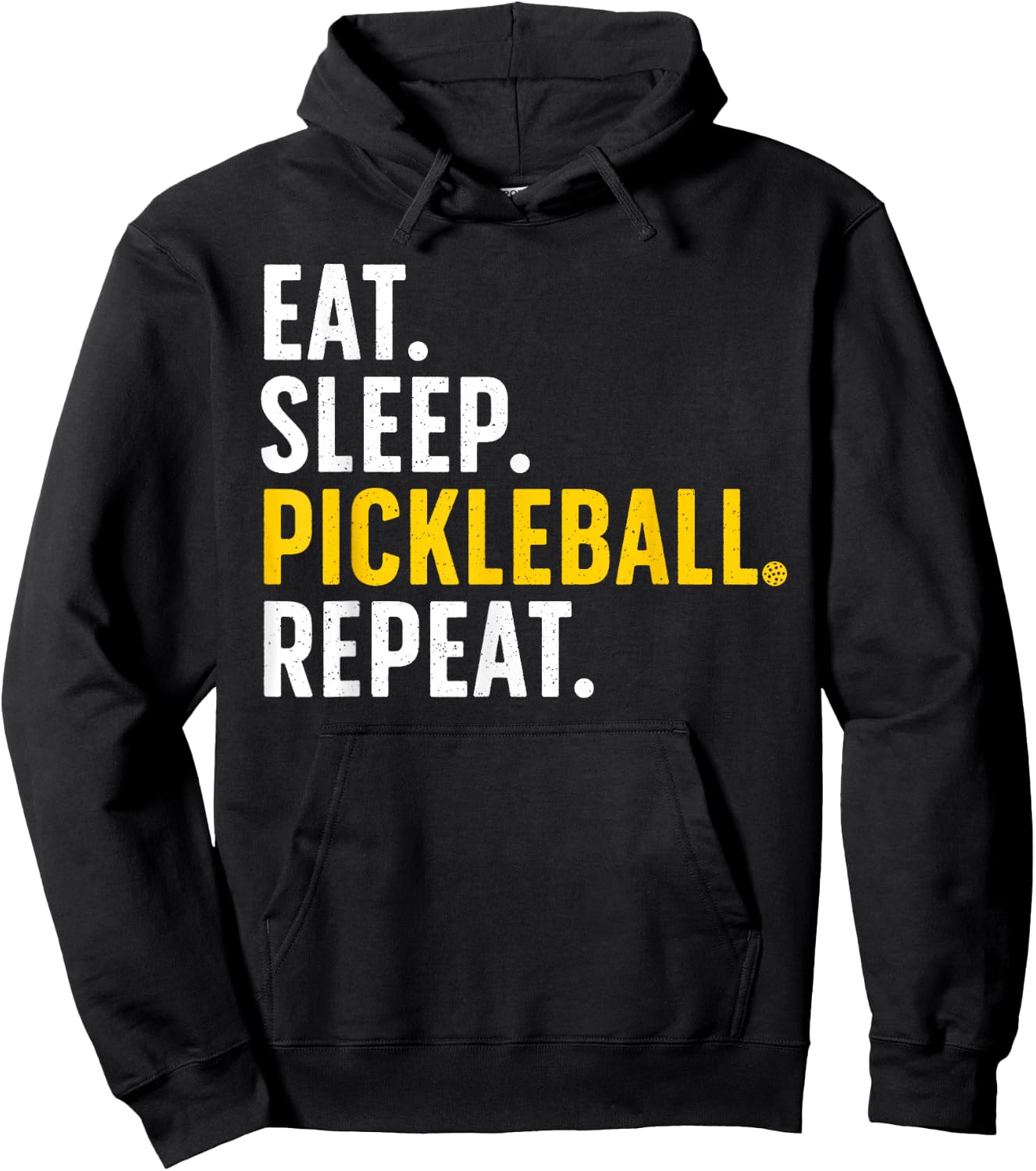 Pickleball Art Women Pickleball Player Pickle Ball Hoodie - Hoodie | Black