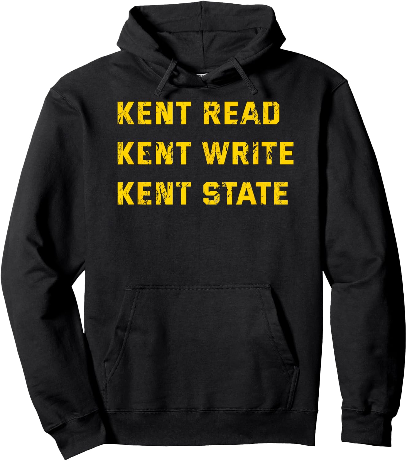 University Apparel Kent Read, Kent Write, Kent State Hoodie - Hoodie | Black