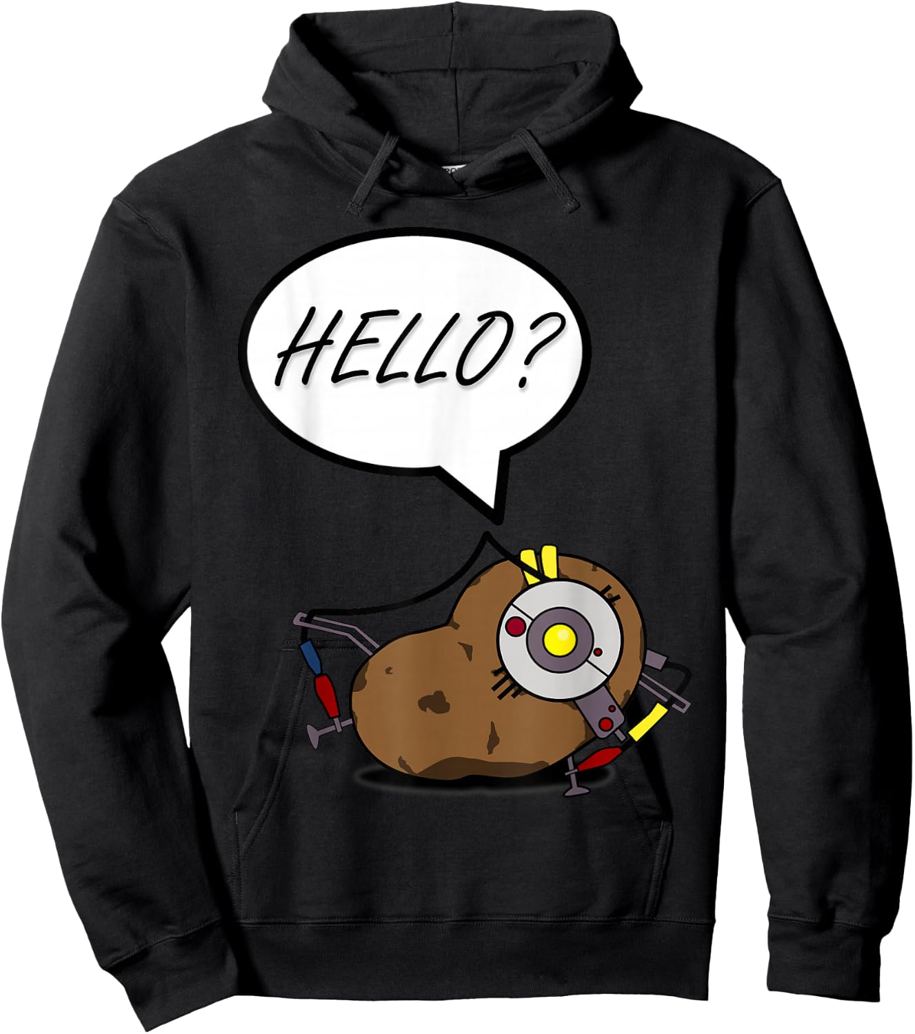 PORTAL - Potato Hoodie - Hoodie | Black