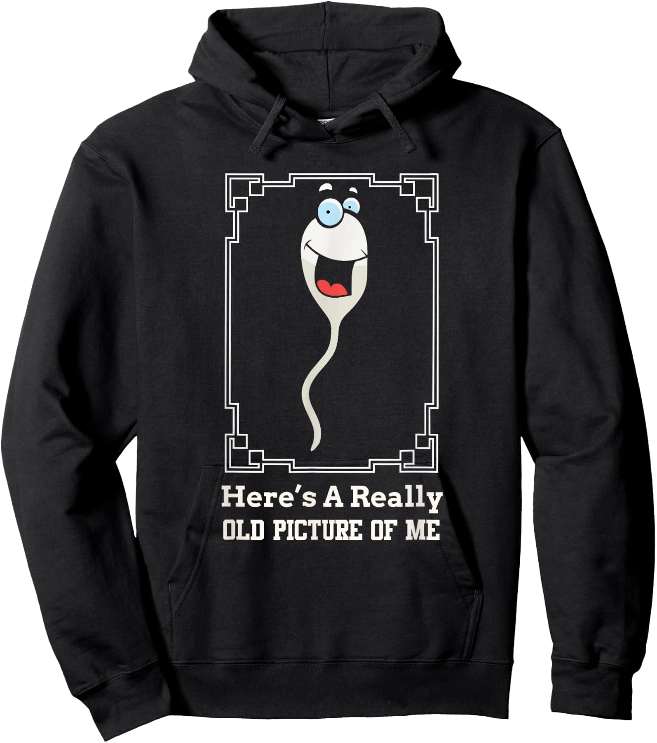 Funny Old Man Birthday Gag Gifts Over 60 Hoodie - Hoodie | Black